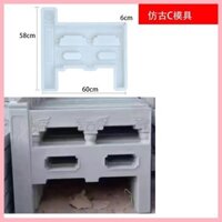 Khuôn Xi Măng Hàng Rào Hộ Lanh Hoa Cổ Bể Bơi Hàng Rào Gạch Sân Vườn Xi Măng Khuôn Sân Vườn Rau Hàng Rào Gạch Handmade Hoa Giường Hàng Rào Đá