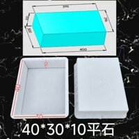 Khuôn xi măng Khuôn đá phẳng Xi măng tùy chỉnh Tấm cách nhiệt bằng nhựa 50 * 50 * 3.5 Công cụ mài mòn gạch lát sàn mỏng
