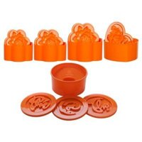 Khuôn xôi nhựa VIỆT NHẬT 5750/63 - Hình hoa, tim to, chữ Phúc Lộc Thọ