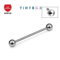 Khuyên Indus Titanium - 1.2*38*3mm