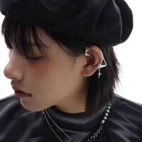 Khuyên kẹp tai hình ngôi sao phong cách thời trang hiện đại