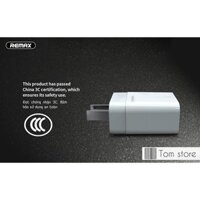 [khuyến mãi 50%] Củ sạc 1 cổng USB 1A Cao cấp RP-U112 - BH12 Tháng