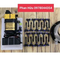 [💥Khuyến mãi cực sốc] Bộ phun sương tưới cây máy đôi Sinleader 20 béc đồng 1 hướng (cửa) có hẹn giờ time, smart wifi