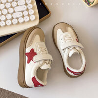 [Khuyến mãi] Giày thể thao nữ Star Giày thể thao mùa xuân thu phong cách mới Giày đế mềm thông thường màu trắng