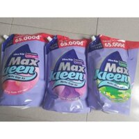 Khuyến mãi hấp dẫn tặng nước lau sàn MAXKLEEN: COMBO Túi nước giặt xả MAXKLEEN 3 kg 8 các mùi hương + NLS 1kg
