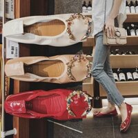 [Khuyến mãi lớn]  * Giày bệt dẻo đính đá *