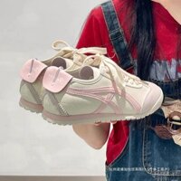 [Khuyến mãi Sản phẩm mới] Giày Rèn Luyện Đạo Đức HỌC SINH, Giày trắng Nữ, Giày thể thao màu hồng trắng sữa phù hợp với mọi người mùa thu