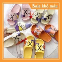 [Khuyến Mãi Sốc] Dép bánh mì quai ngang KAWS NEW - Dép YZ Slide siêu nhẹ (form nhỏ)- DL074
