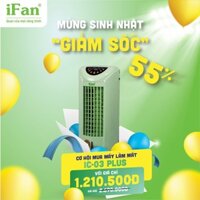 [KHUYẾN MÃI SỐC] QUẠT ĐIỀU HÒA THÔNG MINH IC-03 PLUS