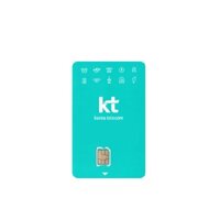 [Khuyến mãi] Thẻ SIM nội địa Hàn Quốc / SIM trả trước KT 4G