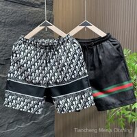 [Khuyến mãi trong kho] [Bán chạy tại cửa hàng] Quần casual mới phong cách Hàn Quốc mùa hè, quần short bãi biển thời trang cho nam và nữ, quần short năm điểm bán chạy