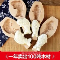 Khuyến nghị điều tốtKhuôn Cá Ba Chiều Hấp Bun Khuôn Hoạt Hình Kẹp Pasta Bánh Ngọt Gạo Nếp Papa Rice Cracker Khuôn Gỗ / Mận
