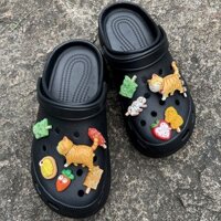 Khuyến Nghị Ins Crocs Phụ Kiện Giày Khóa Giày DIY Trang Trí Mèo Hoạt Hình Crocs Khóa Giày Trang Trí