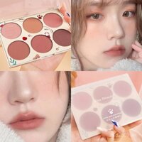 Khuyến nghị phổ biến: Bảng phấn má hồng màu phong cách Nhật Bản, trà sữa hạnh nhân, hồng khô, bảng phấn má hồng màu nude, kết hợp nhiều màu sắc, nghệ sĩ trang điểm mới đa năng