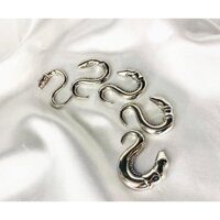 KHUYÊN NONG TAI HÌNH CON RẮN SIZE 6MM