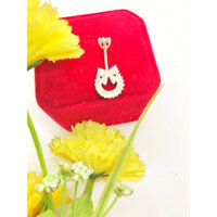 khuyên rốn bạc nơ đẹp cho nữ