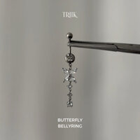 Khuyên rốn đá - BUTTERFLY BELLYRING 09