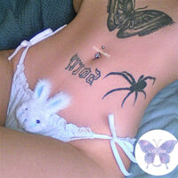 Khuyên rốn đá nhỏ, chiều dài thân đeo ngắn 6 - 8 - 10mm