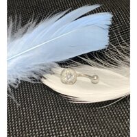 KHUYÊN RỐN ĐÁ TRẮNG VIỀN ĐÁ SIÊU XINH