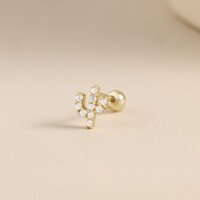 Khuyên tai 14K Catus - Enuf Jewelry
