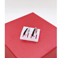 Khuyên tai Bạc nam .Chuẩn Bạc