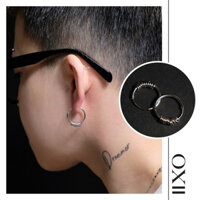 Khuyên tai bạc nam nữ - IIXO STUDIO