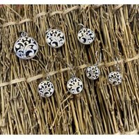 Khuyên tai bạc nguyên chất Tree ò life cổ điển