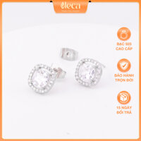Khuyên Tai Bạc Nữ ELECA Whispering Glints Bạc 925 Đính Đá Pha Lê Bạc Ý Cao Cấp K145