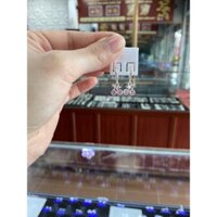 khuyên tai bạc trẻ em