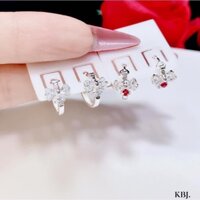 Khuyên tai bạc trẻ em