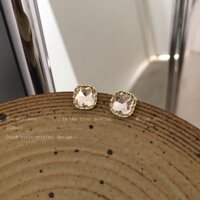 Khuyên tai bông tai nữ Stud Zircon lớn BT03 crushonyou_accessories