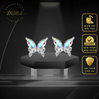 Khuyên Tai Bướm Bạc S925, Bông Tai Bướm Dona Irilis Cho Nữ [951112]