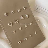 Khuyên tai chốt bi Bạc s925 (92,5% Bạc)