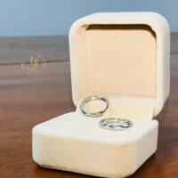 Khuyên tai đa giác đá | TRANG SỨC BẠC