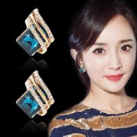 Khuyên tai hàn quốc Rhinestone  PK09