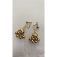 khuyên tai kẹp vintage nhật.