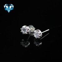 Khuyên Tai Nam Bạc 925 TRANG SỨC SHAIYA  KN 45   Đá Cz 5,5mm -