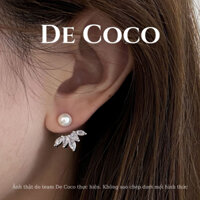 Khuyên tai nữ De Coco Fiona đính đá DECOCO ACCESSORIES