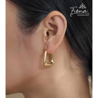 Khuyên tai nữ Trape thanh lịch FIONA TITANIUM PREMIUM