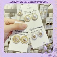 Khuyên tai phụ kiện xinh cho chị em.