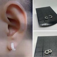 khuyên tai vòng phun đá phong cách cho anh em—VH CÔNG LIÊM—