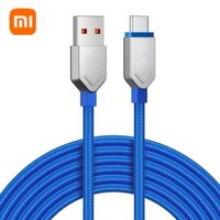 Khuỷu tay trò chơi bện Xiaomi 120W USB Type C 6A Cáp sạc nhanh Thích hợp cho cáp sạc Black Shark 5Pro Xiaomi 14 / Redmi K60 Pro / Poco F4 GT