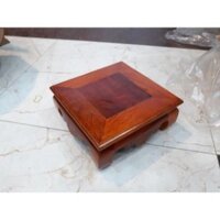 Kỉ vuông gỗ hương-Đế chân quỳ-Đế vuông gỗ - HÀNG ĐẸP TINH XẢO