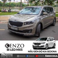 KIA Sedona 2017 độ Full dàn đèn với Bi Led Kenzo MX5, Led Kenzo V8S và Bi Gầm