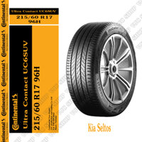 Kia Seltos - Lốp Ô Tô Continental 215/60R17 Ultra Contact UC6 SUV Dùng Cho Kia Seltos (Xuất xứ: Thailand)