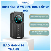 Kích bình ắc quy ô tô kiêm bơm hơi OZIO, bộ kích điện và bơm lốp ô tô 10000mAh