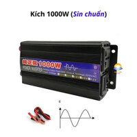 Kích điện 1000W-12V(sin chuẩn), chống ngược cực bảo hành 2 năm