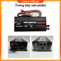 Kích điện 12v 220v sin chuẩn 2000w,bộ chuyển đổi điện 12v sang 220v,chuyển nguồn 12v ra 220v 2000w,inverter 12v to 220v
