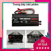 Kích điện 12v 220v sin chuẩn 2000w,bộ chuyển đổi điện 12v sang 220v,chuyển nguồn 12v ra 220v 2000w,inverter 12v to 220v