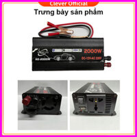 Kích điện 12v 220v sin chuẩn 2000w,bộ chuyển đổi điện 12v sang 220v,chuyển nguồn 12v ra 220v 2000w,inverter 12v to 220v